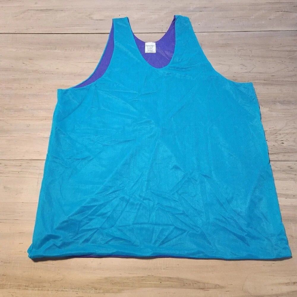 Vintage Generation One Basketball Shorts Tank Top Set Old School Reversible XL‎